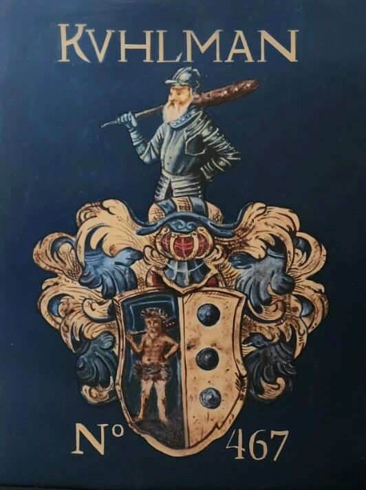 Blason des Kuhlman au Riddarhuset.