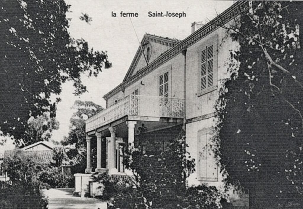 la ferme Saint-Joseph à Bourkika