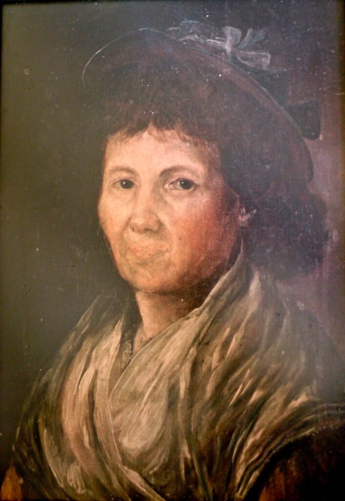 Margaretha Selhberg (1759-1841). Tableau "perdu" à Marseille lors du rapatriement de Simone Kuhlman en 1960.