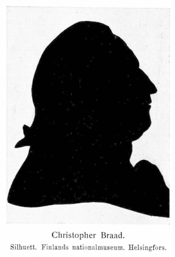 silhouette de Braad. Musée de Finlande