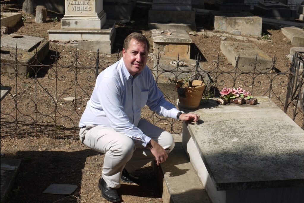 tombe de Josef Kuhlman, carré des consuls à Alger, octobre 2012
